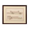 Image 4 : 3 FRENCH ARCHITECTURAL PRINTS
