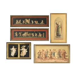 GROUP FIVE CLASSICAL PRINTS
