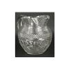 Image 2 : CUT GLASS PITCHER ORNATE MONOGRAM