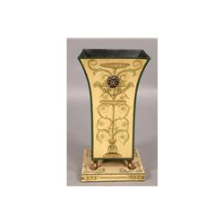 TOLE PAINTED REGENCY STYLE UMBRELLA STAND
