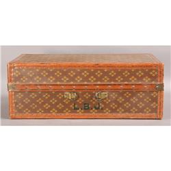 HANDMADE ANTIQUE FRENCH SUITCASE
