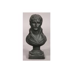 PAINTED TERRACOTTA PLASTER PAINTED BUST NAPOLEON