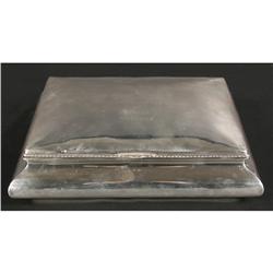 STERLING SILVER PRESENTATION CIGAR BOX 1969