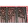 Image 4 : FRENCH WROUGHT IRON ART DECO GATES