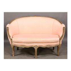 ANTIQUE FRENCH LOUIS XVI STYLE SETTEE