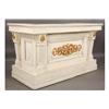 Image 2 : NEOCLASSICAL STYLE GILT PAINTED BAR COUNTER