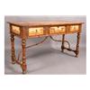 Image 2 : FAUX BAMBOO SERVER CHINOISERIE IRON