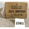 Image 1 : AMMO: 15X .303 BRIT - 174GR PSP - SEALED BOX