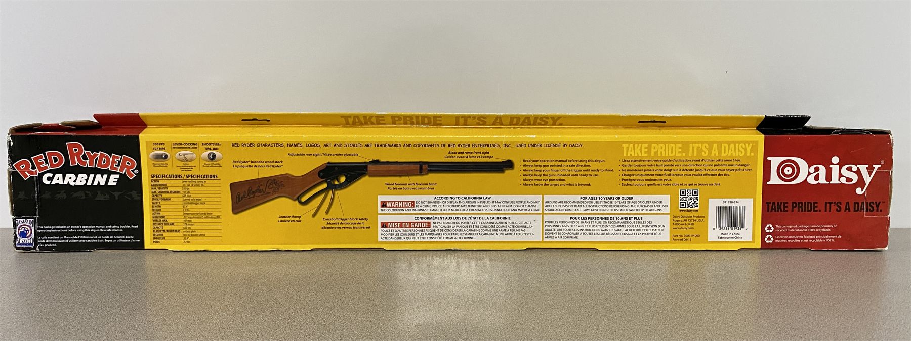 DAISY RED RIDER CARBINE BB GUN - NEW IN BOX - NO PAL REQUIRED