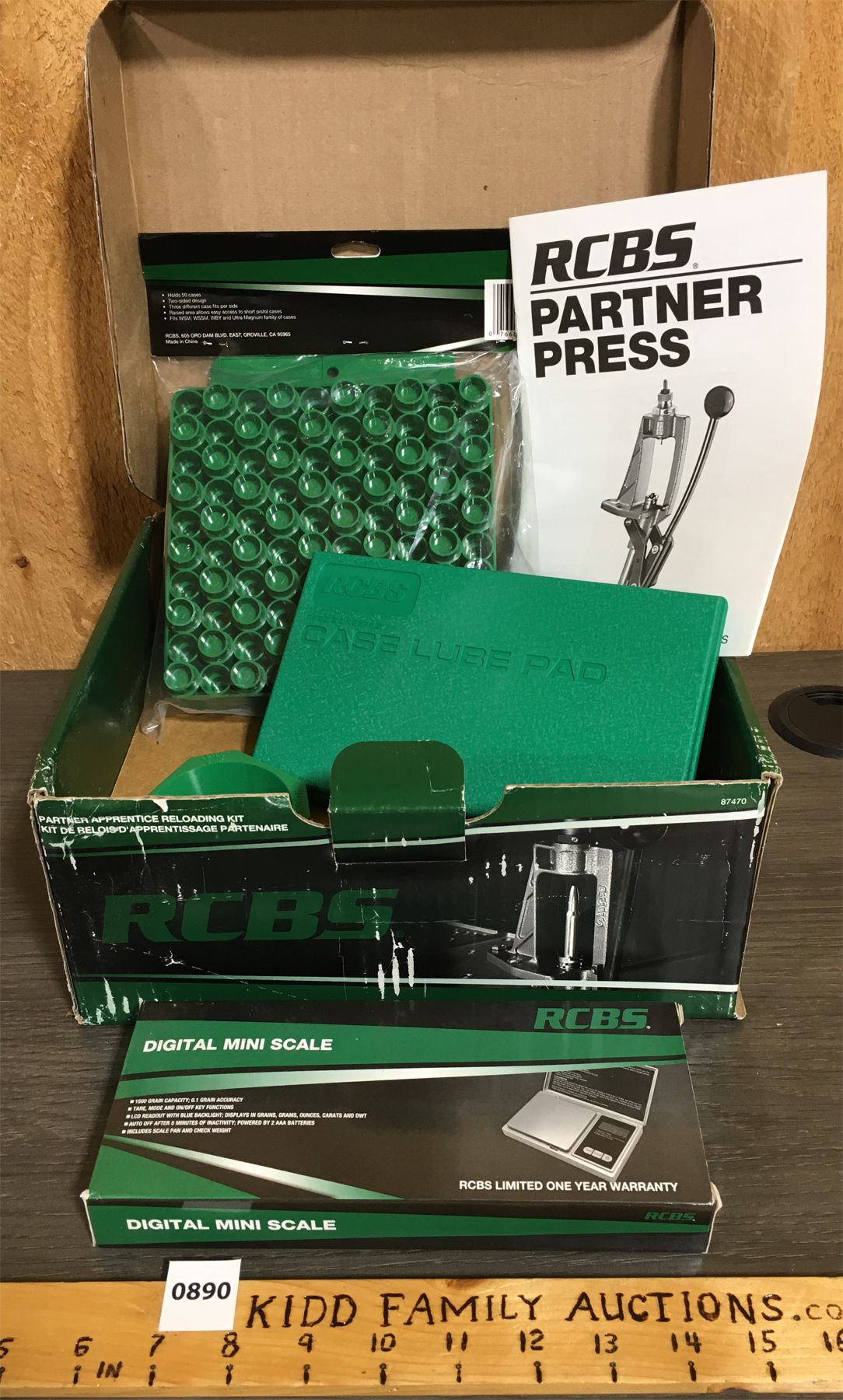 Press Apprentice RCBS PARTNER PRESS - APPRENTICE RELOADING KIT - AS NEW - Kidd Family ...