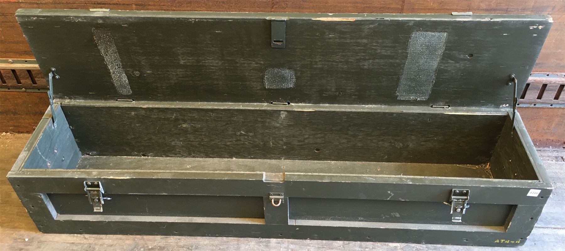LOCKABLE MILITARY ROCKET LAUNCHER BOX - 11 x 12 x 55