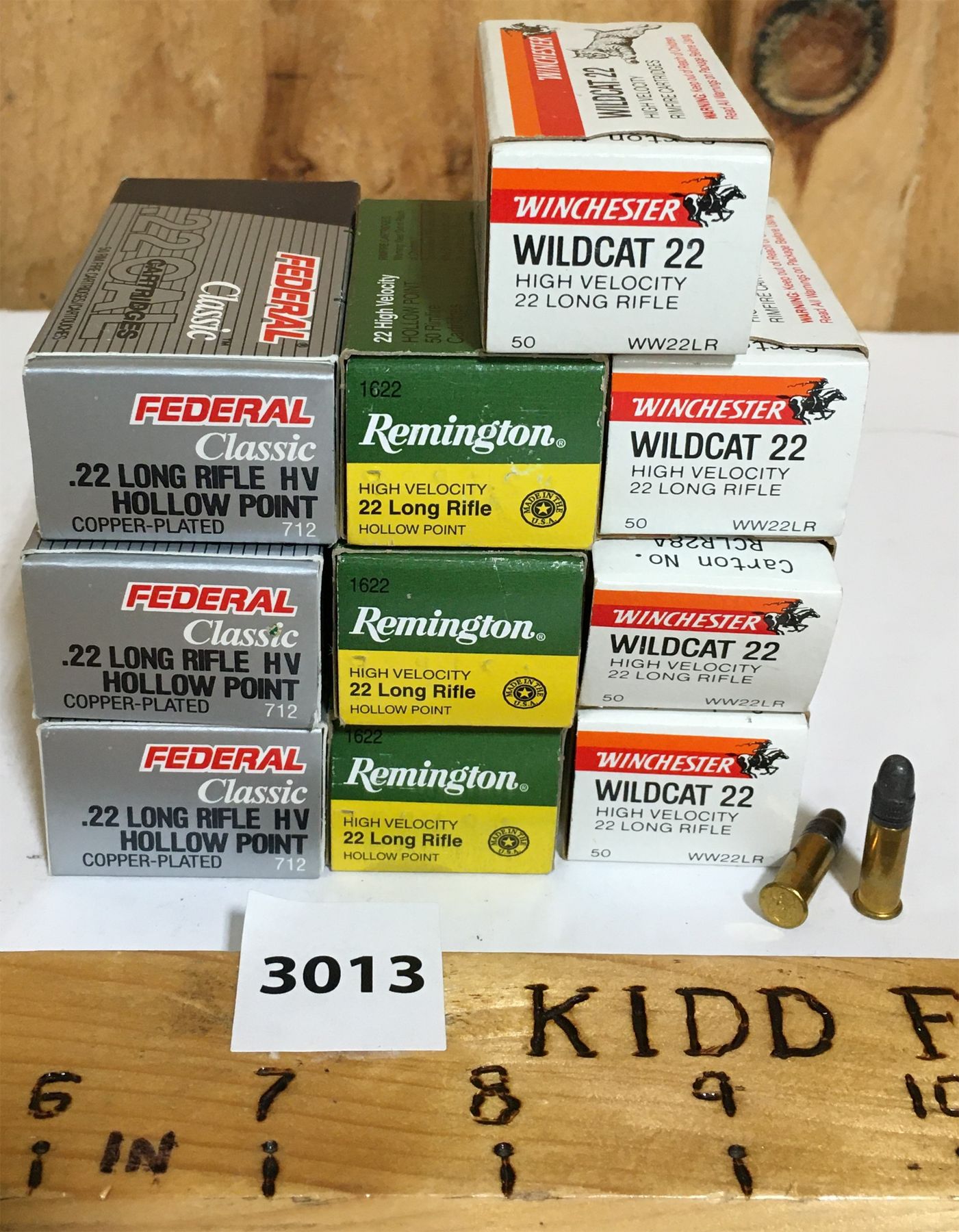 Hi Vel AMMO: 500x 22 LR HI-VEL - Kidd Family Auctions