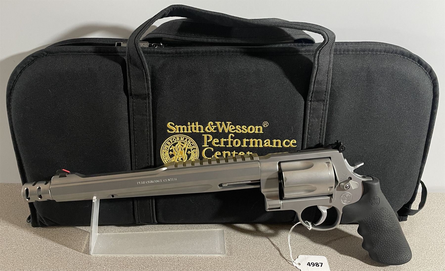 SMITH & WESSON PERFORMANCE CENTER REVOLVER IN .500 S&W MAG - RESTRICTED ...