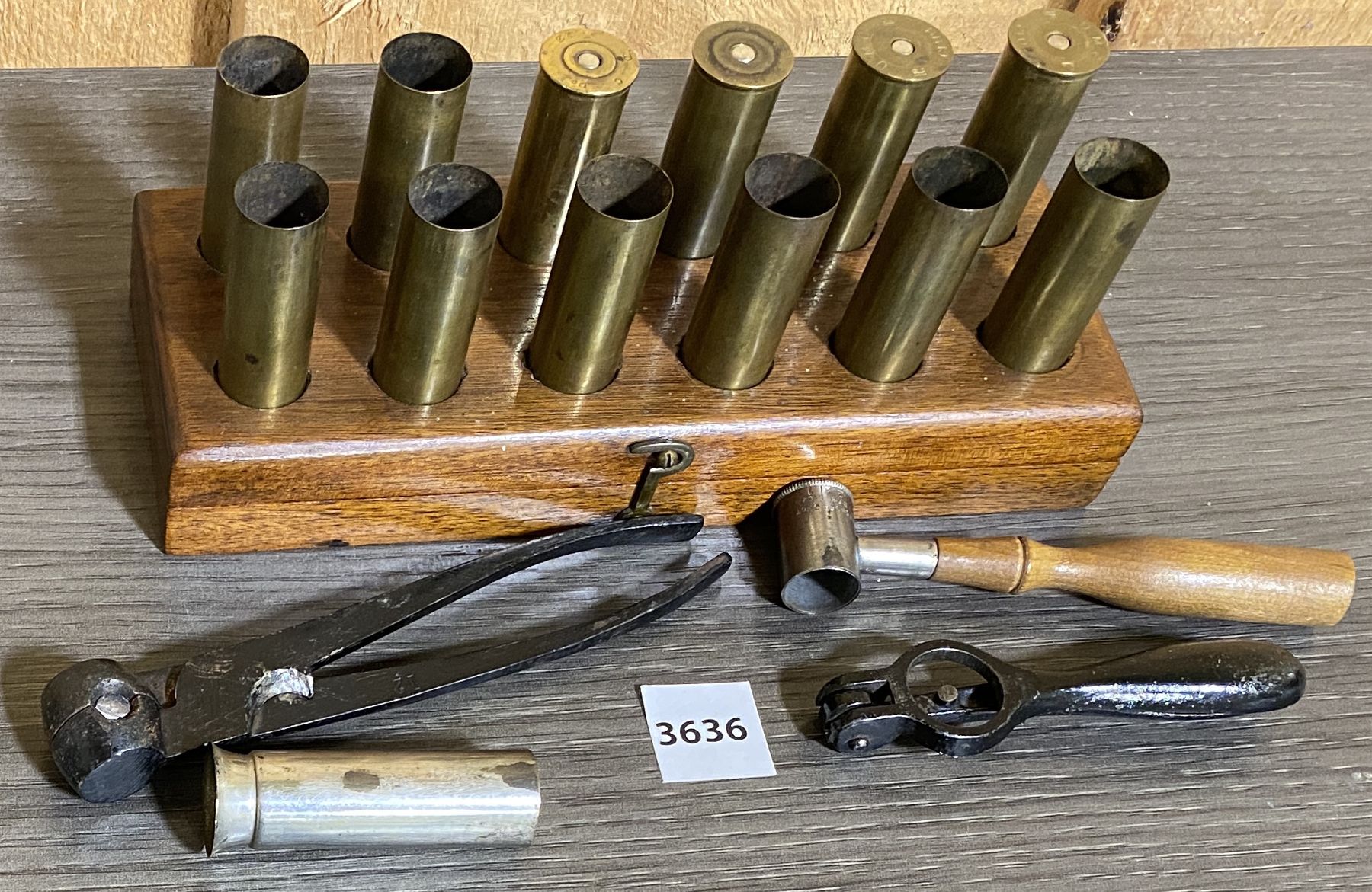 BRASS: 12 X 12 GA & VINTAGE RELOADING TOOLS