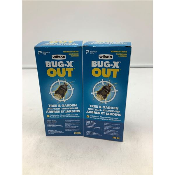 Bug-X Out Tree & Garden Insect Killer 2x250ml