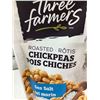 Image 4 : Three Farmers Roasted Chickpeas - Sea Salt 12x120g