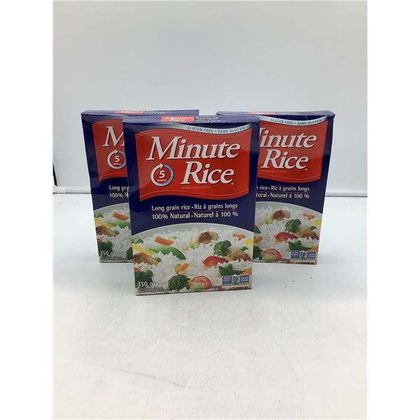 3 Mnute Rice Minute Rice Long Grain Rice 3x350g