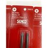 Image 2 : Lot of 3 Senco #2 Long Reach Phillips Head Driver Bits  - 2 per pack - 3 packs