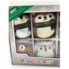 Image 3 : Original Squishmallos Holiday Plush Ornament Set - 8 Mini Squishmallows
