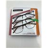 Image 4 : Foster Grant Reading Glasses with Fabric Cases  +1.25 - Lot of 3