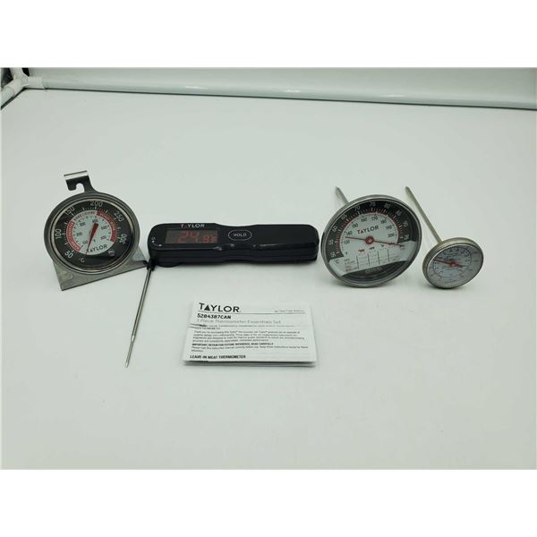 Taylor 4 pack Assorted Kitchen Thermometers