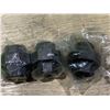 Image 1 : Aqua Dynamic 3/4" Black Pipe Fittings - 3 count
