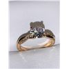 Image 1 : Ladies Filagree Styled 1.0 Carat Brilliant Cut Solitaire Engagment ring size 7, 2.6g