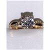 Image 2 : Ladies Filagree Styled 1.0 Carat Brilliant Cut Solitaire Engagment ring size 7, 2.6g