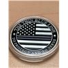 Image 4 : Lot of 2 collector coins - Thin Blue Line and United States Seal of the President, both NEW in case