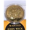 Image 1 : John Wick NEW Cased Ex Unitae Vires Collector Coin - 33.9 Gram