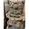 Image 4 : Antique Bonny Oak #15 Cast Iron Wood Burning Parlor Stove
