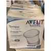 Image 1 : Avent Naturally Tempo Wide Pre-Formed Liners 4 x 100 8oz Liners