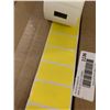 Image 2 : Lot of 2 cases Avery Yellow Rolled Labels 1"x1.8" - 36 rolls total