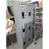 Image 1 : 6 Gray  Metal Plex Mini Lockers