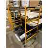 Image 1 : MetalTech Mini Folding Scaffold System with 2 Deck and wheels