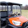 Image 1 : Curtis Industries Kubota X900/1120D Clear Acrylic Windshield for Kubota Utility Vehicle
