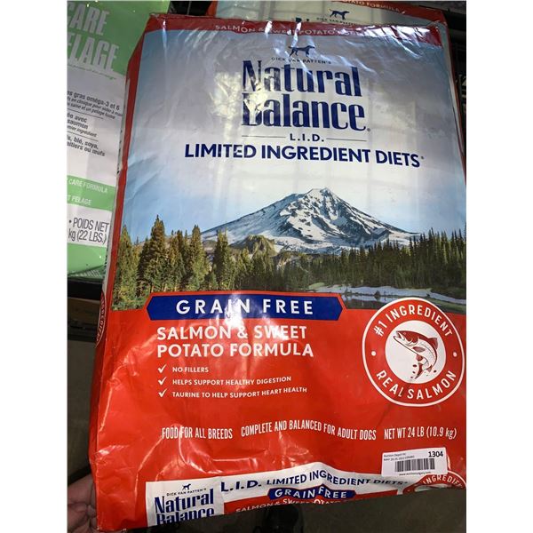 Natural Balance Limited Ingredient Salmon & Sweet Potato Dog Kibble 24Lbs