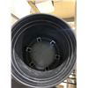 Image 2 : Lot of 6 Large (Aprox 2 Gallon) Black Plastic Planters