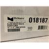 Image 2 : McNarin Packaging Black Check Sheet Basketliner 12x12" - 2000 Count