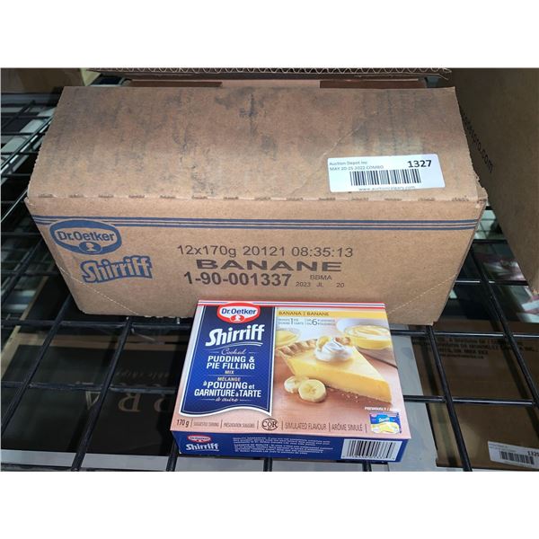 Dr Oetker Sheriff Cooked Banana Pudding & Pie Filling 12z170g