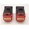 Image 3 : (2) Fanuc # A06B-0212-B605#S000 AC Servo Motors