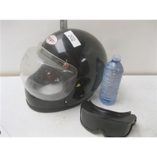 Vintage Full Face Helmet/ Goggles