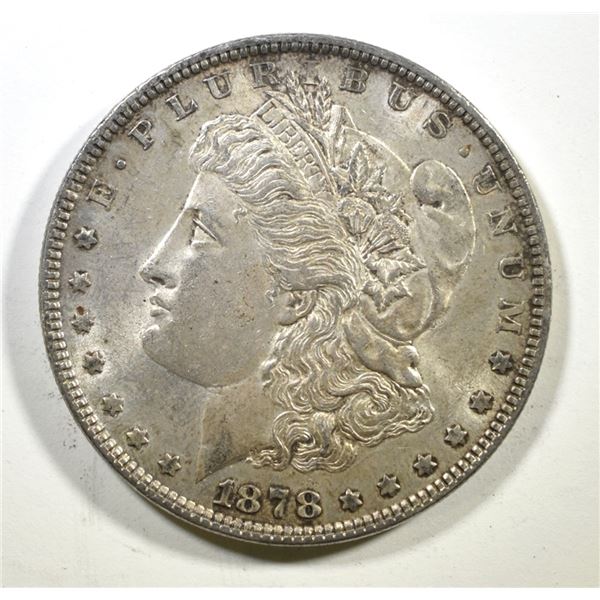 1878 7TF REV 79 MORGAN DOLLAR CH AU