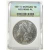 Image 1 : 1881-O MORGAN DOLLAR NES GEM BU PL