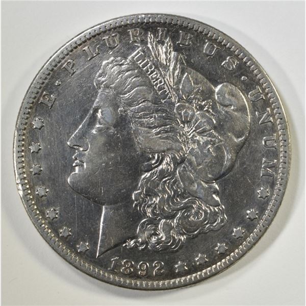 1892-S MORGAN DOLLAR VF/XF