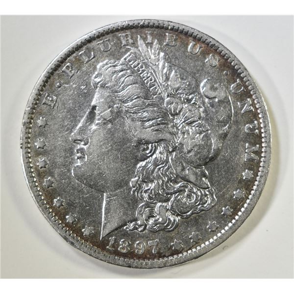 1897-O MORGAN DOLLAR XF