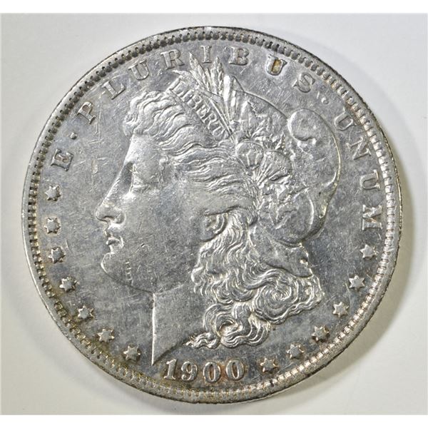 1900-S MORGAN DOLLAR AU