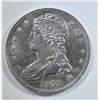 Image 1 : 1838 BUST HALF DOLLAR, AU/BU SCRATCH