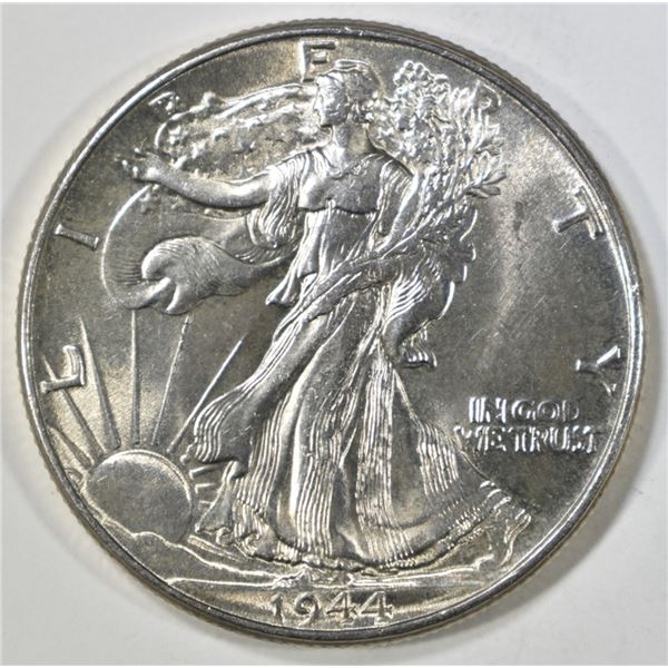 1944 WALKING LIBERTY HALF DOLLAR  GEM BU