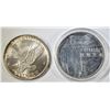 Image 1 : 2 1 OZ SILVER ROUNDS: